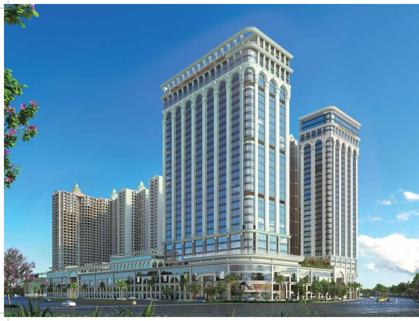 World Dreams Business Park and hotel at Sai World Dreams