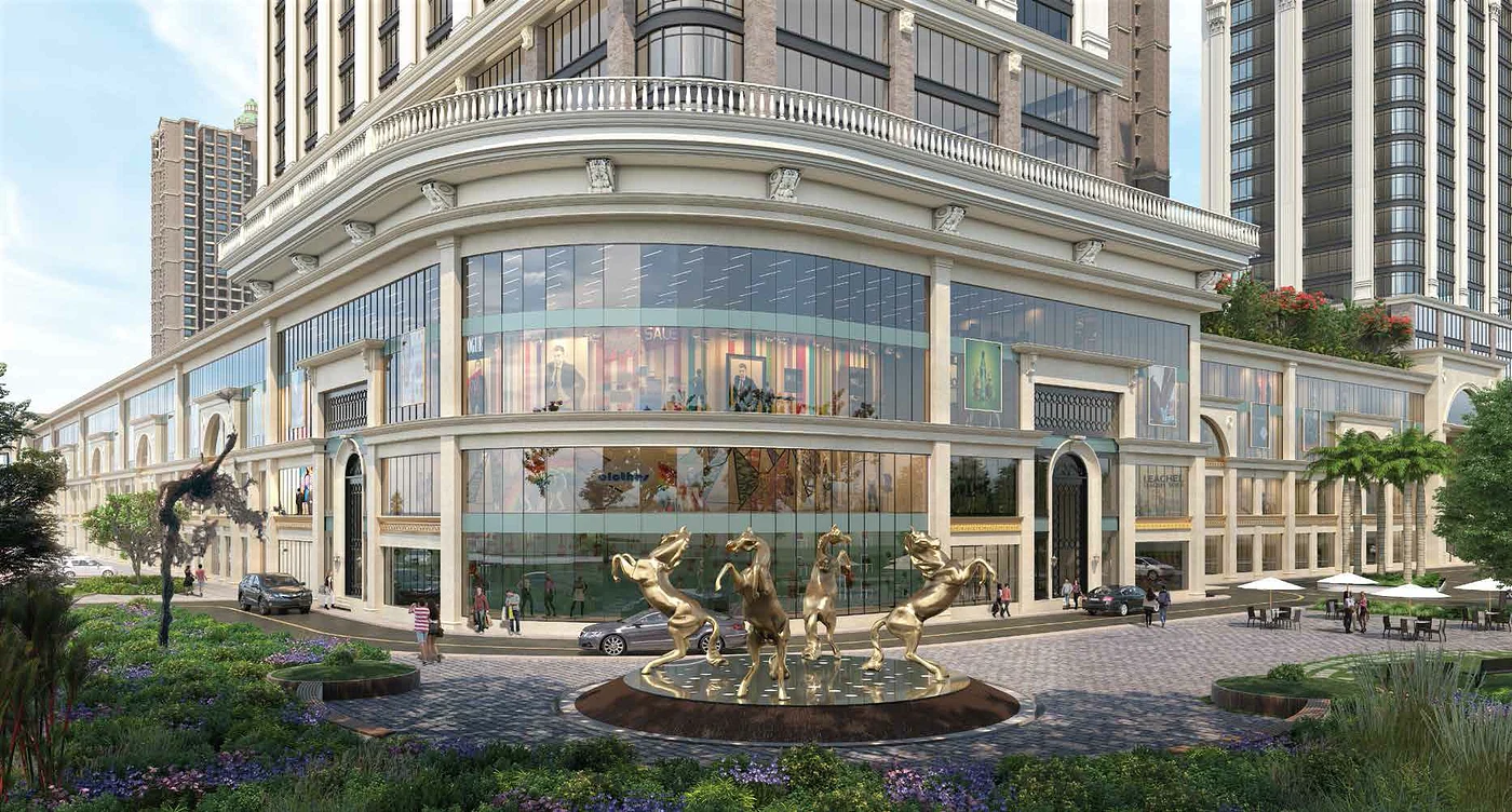 World Dreams Plaza high-street retail at Sai World Dreams